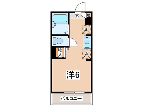 MELDIA番田の物件間取画像